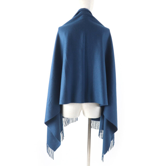 HERMES Blue Scarf - Picture 5 of 9